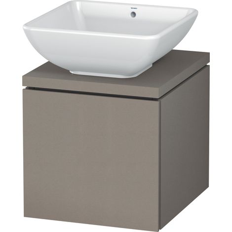 Mobiletto Duravit L-Cube per console, larghezza 720mm, profondità 477mm, 1 cassetto, colorazione: Terra Opaco - LC580101414 (1/5)