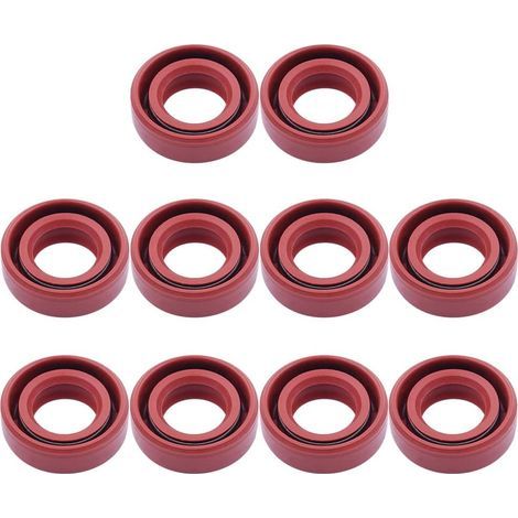 Kit di 10 paraoli marroni per motoseghe MS170/180 (15 x 25 x 5 mm) - Accessori per motoseghe (1/4)