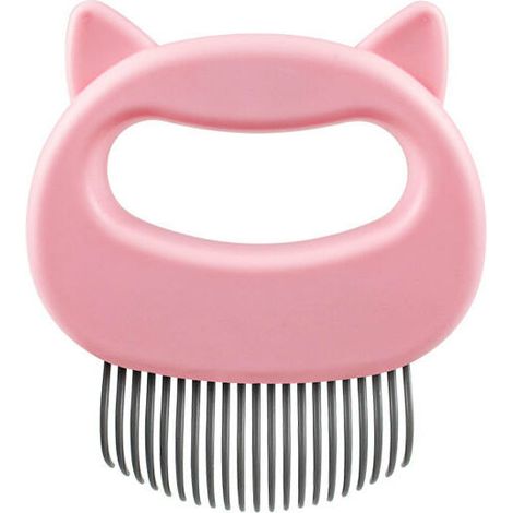 Peigne à poux pour animaux de compagnie, peigne d'épilation pour chiens, peigne de coquille d'oreille pour chats, peigne pour animaux de compagnie (1/5)