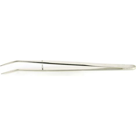 Brucelles RS PRO pointe fine, dentelée en Acier au carbone, L. 150 ( Prix pour 1 )