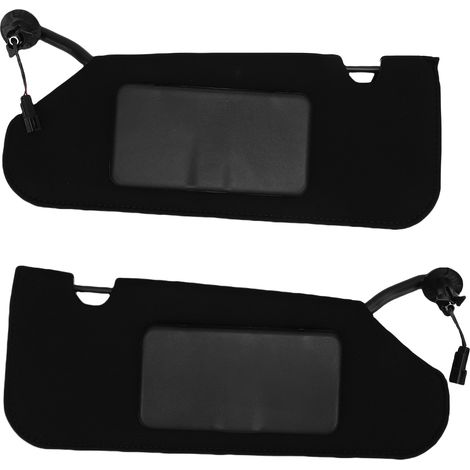 Pare-soleil de voiture avec miroir 23142245, 2 pièces, côté passager droit, conducteur gauche, panneau de protection de maquillage de remplacement (1/5)