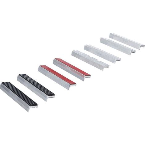 Jeu de mors de protection pour etau aluminium 150 mm - 8 pièces (1/3)