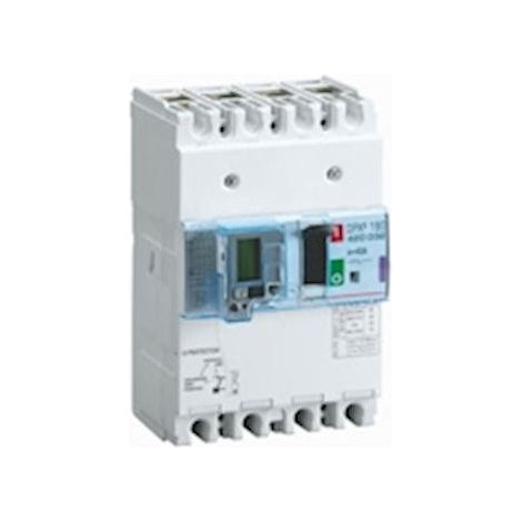 DISJONCTEUR MAGNETOTHERMIQUE DPX3 160 MT+DIFF 4P 40A 16KA LEGRAND 420032
