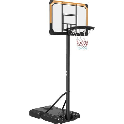 Canestro da basket, altezza regolabile, design portatile, 182-213 cm (1/2)