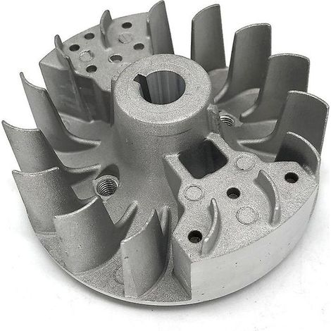 Volant magnétique pour débroussailleuse,Volant moteur 40-5 pour tondeuses CG430, 43A,BG430,430,TL43 et TL52,Accessoires de tondeuse PIÈCE DE RECHANGE (1/5)