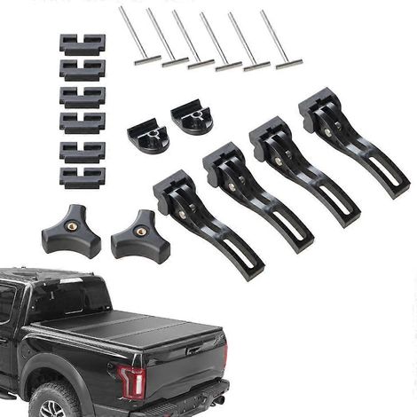 Kit de boulons de fixation avant et arrière pour couvre-benne de camion (1/4)