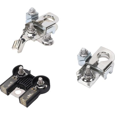 Kit de Bornes de Fusible de Batterie 125 A 250 A, Installation Facile, Matériaux de qualité Supérieure Garantissant une Résistance aux Chocs, Convient pour AL3Z-14526-AA BT4Z-14450-AA (1/5)