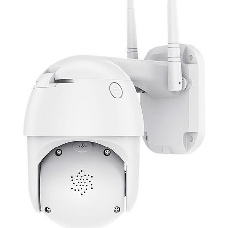 Caméra de surveillance IP WiFi sans fil dôme PTZ HD 1080P 2.0MP extérieur étanche IP66 vision nocturne couleur IR-CUT détection mouvement application mobile P2P maison (1/4)