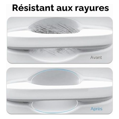 Protective Film for Car Door Handle Transparent Glossy Anti-Scratch (1/4)