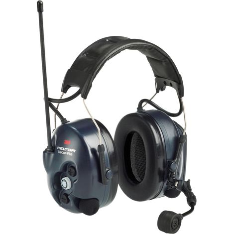 Protection auditive 3M Peltor WS LiteCom Plus avec radio Bleu avec serre-tête (1/5)