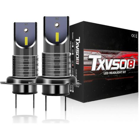 Kit d'ampoules LED H7 110W 30000LM pour phares de voiture, avec technologie Canbus et température de couleur de 6000K, du magasin Zhensenzhe-AquaForge. (1/4)