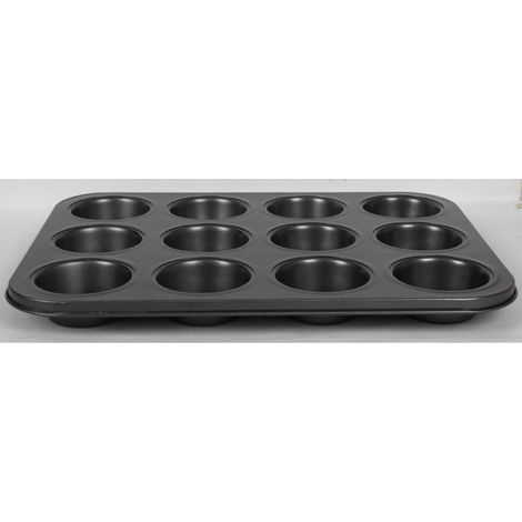 12x 12er Muffin-Backblech antihaftbeschichtet Muffins backen 144 Muffins (1/5)