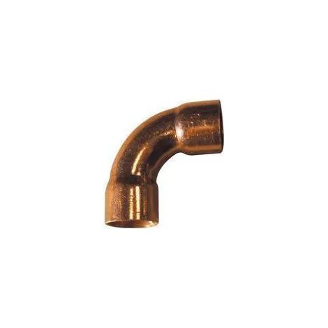 Gomito a grande raggio 90° maschio femmina 20