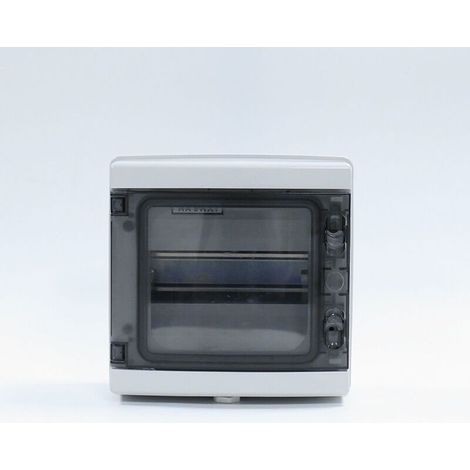 1 pièce Boîte d'éclairage à 8 voies Boîte étanche Boîte de distribution Boîte étanche en plastique HA-8 bits avec couvercle transparent Pile de charge extérieure (1/5)