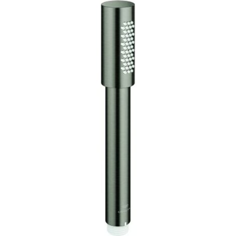 GROHE Handbrause Rainshower Aqua Stick Metall 1 Strahlart hard graphite gebürstet (1/2)