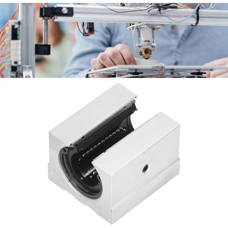 Rail de guidage cylindrique coulissant SBR25UU avec unité de guidage linéaire de type boîte ouverte (1/5)