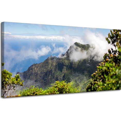 Tableau sur toile Architecture Paysage de montagne 120x60