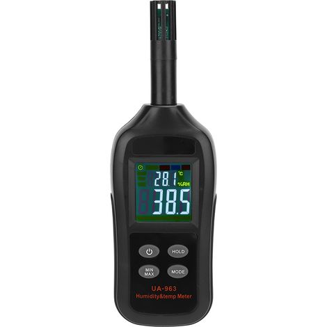 Thermomètre numérique hygromètre LCD UA963 portable haute précision mini indicateur température humidité ambiante (1/5)
