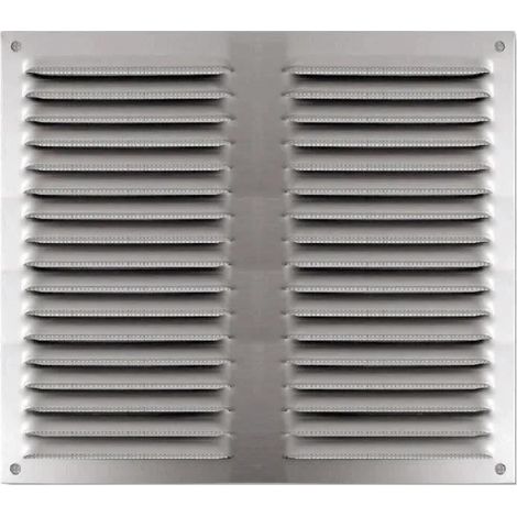 Autogyre griglia di ventilazione alluminio naturale 200 x 200 mm