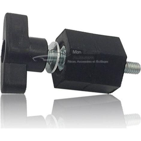 Fixation cache moteur HDI Peugeot Citroen Longue durée avec ecrou papillon