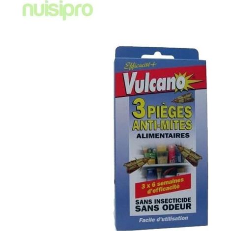NUISIPRO 3 Pièges Anti-Mites Alimentaires, nouvelle génération, très attractif, (1/2)