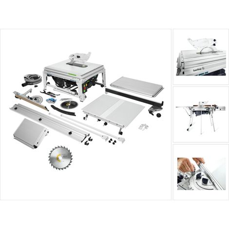 Festool TKS 80 EBS Set Tischkreissäge 2200 Watt 254 mm ( 575828 ) +  Panther Kreissägeblatt PW24 ( 575974 )