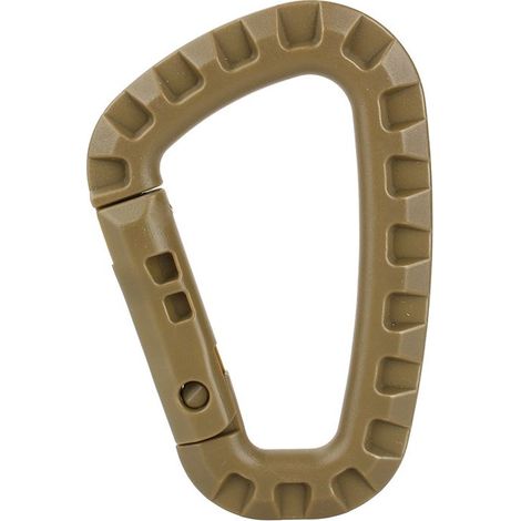 Mousqueton de montagne en forme de D pour camping et escalade, crochet miniature robuste pour accrochage rapide (1/5)