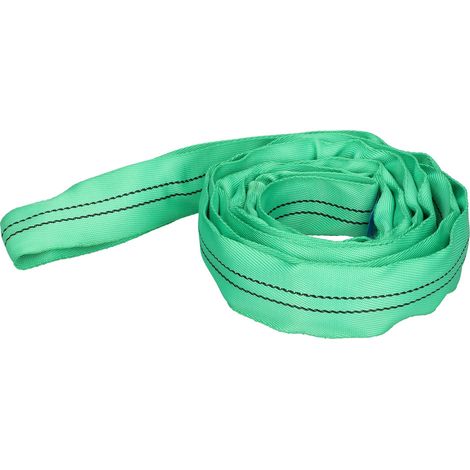 Sangle de levage souple ronde 2T sans fin, accessoire de transport, 4 mètres (1/5)