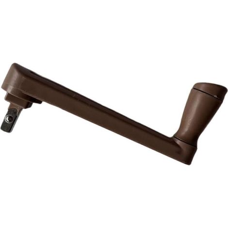 Poignée de rechange pour parasol de terrasse, ensemble de poignée à bascule pour parasol, accessoires pour parasol de jardin, terrasse ou balcon-Brown (1/5)