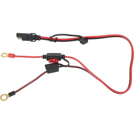 Câble d'extension d'alimentation Sae 60 cm et 10 A pour moto (1/5)
