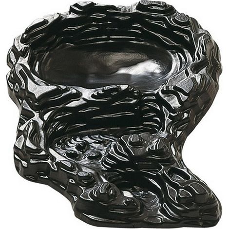 Ubbink – Cascade de bassin STANDARD élément coudé à droite – Longueur 85,5 cm – Résistant au gel et aux UV – Polyéthylène noir (1/5)