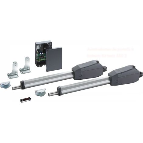 Sommer – Kit de motorisation de portail Twist 350 – 2 vantaux jusqu'à 4m par vantail – Charge maximale 700 kg – Moteur silencieux et réglable (1/3)