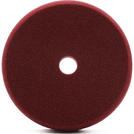 almohadilla de pulido de 15 cm, esponja de pulido para coches, yates, arañazos moderados, oxidación, eliminación de defectos, pulimento rojo medio (1/5)
