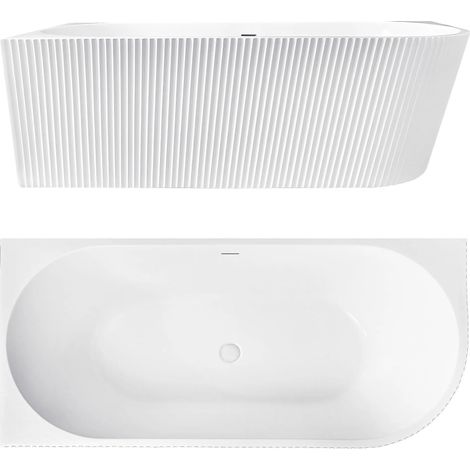 VASCA DA BAGNO ANGOLARE REA WENUS WHITE 170 LEFT (1/5)