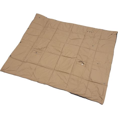 Couverture chauffante kaki à température constante, en polyester et PVC, à chauffage rapide et lavable, idéale pour l'hiver. Châle électrique pour temps froid. (1/5)