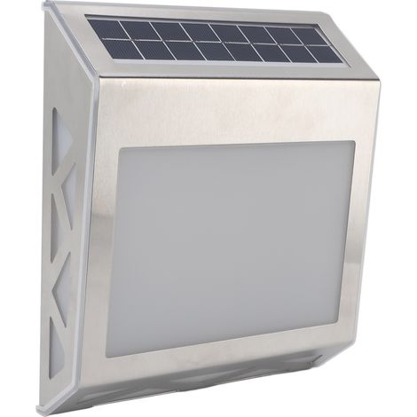 Enseigne maison solaire LED lumineuse étanche murale numéro adresse pour entrée jardin (1/5)