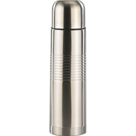 Bouteille isotherme - ROSENSTEIN & SOHNE - 0,5 L - Inox gris - Multisport - Couvercle tasse