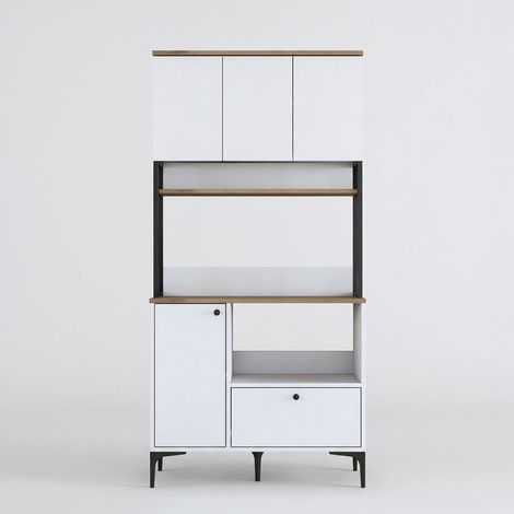 Credenza multiuso con ripiani e ante Frame (1/5)