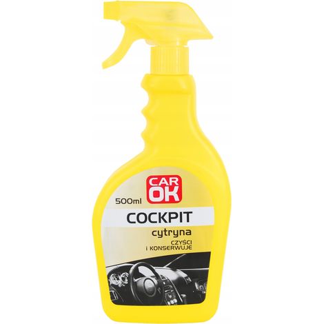 Liquide de polissage pour tableau de bord de voiture au citron 500 ml