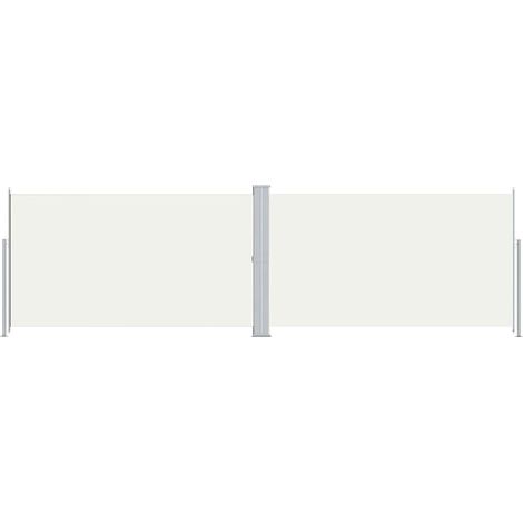 Tenda da Sole Tenda parasole Laterale Retrattile Crema 180x600 cm (1/4)