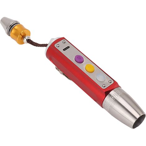 Jade-Prüflampe mit 3 Lichtquellen, variabler Intensität, rote LED, zur Identifizierung von Jadeschmuck. (1/5)