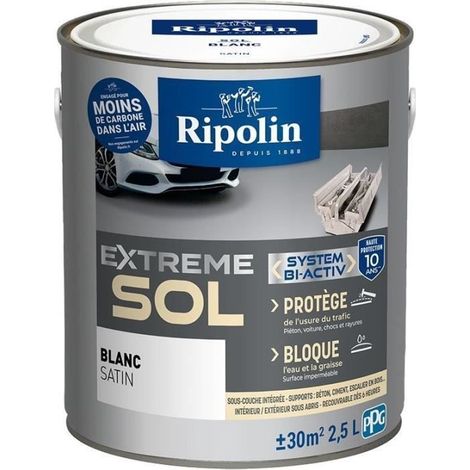 RIPOLIN PROTECTION EXTREME SOL WEISS SATIN 2,5 L (1/5)