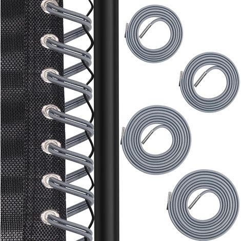 Kit universale di riparazione per poltrone a gravità zero, set di 4 corde elastiche di ricambio per la riparazione di poltrone reclinabili a gravità zero