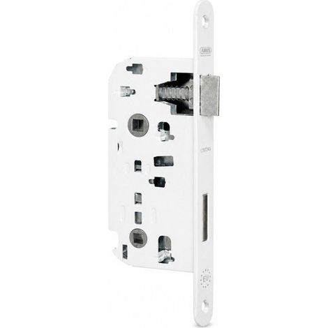Serratura a incasso - ABUS - SE 40 BDCC W/G - Becco di condanna - Asse 40 mm - Bianco (1/5)