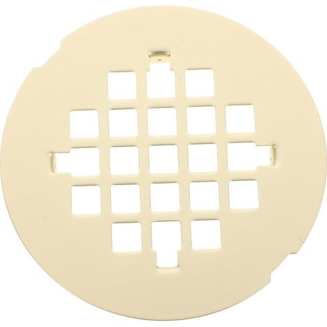 Grille de siphon de salle de bain ronde en acier inoxydable