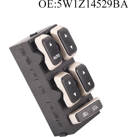 Part number 5W1Z14529BA is suitable for electric window switches in Ford and Lincoln models from model years 2003 to 2008. (1/4)