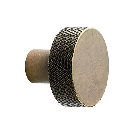 Simon - Pomo 35mm 66 Efecto Inox Mate  - SIMÓN - Pomo para muebles (1/5)