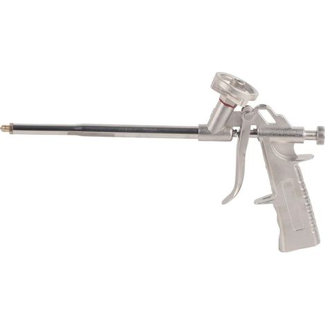 (1pièces or)Pistolet à Mousse, Pistolet à Mousse Polyuréthane Calfeutrage Bâtiment, Métal Pu Robuste En Mousse Expansible Pistolet à Mousse Pour Le Calfeutrage, Le Remplissage, l'Étanchéité (1/5)