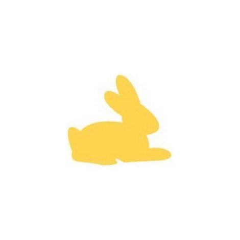 Papierbastelstanze 2,5 cm Hase