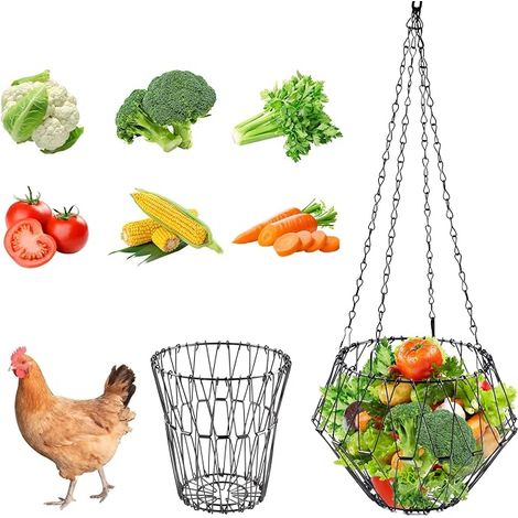 Distributeur automatique de nourriture pour poulets et légumes (1/5)